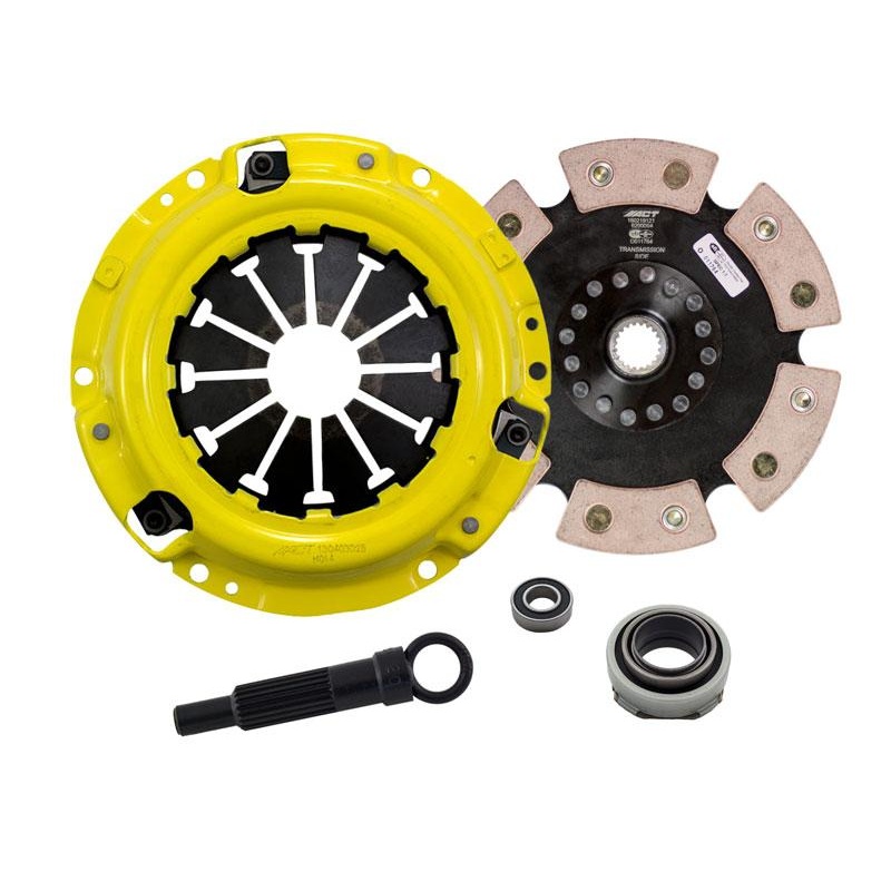 ACT HD/Race Rigid 6 Pad Kit | 1989-1989 Honda Civic (HW3-HDR6)