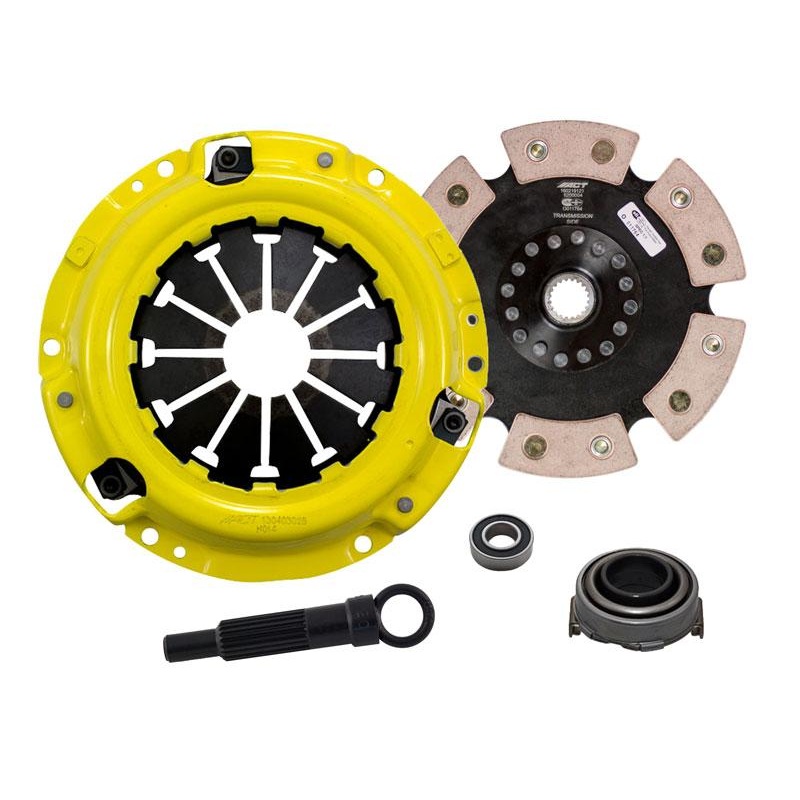 ACT HD/Race Rigid 6 Pad Kit | 1996-1997 Honda Civic del Sol (HC8-HDR6)