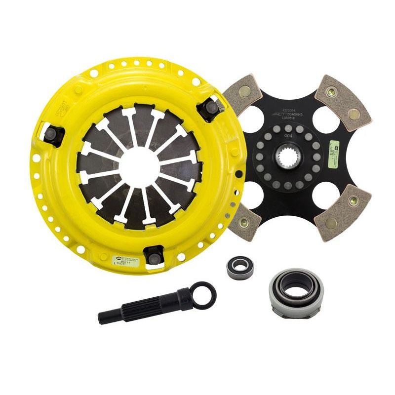 ACT MaXX/Race Rigid 4 Pad Kit | 1989-1991 Honda Civic (HW4-XXR4)