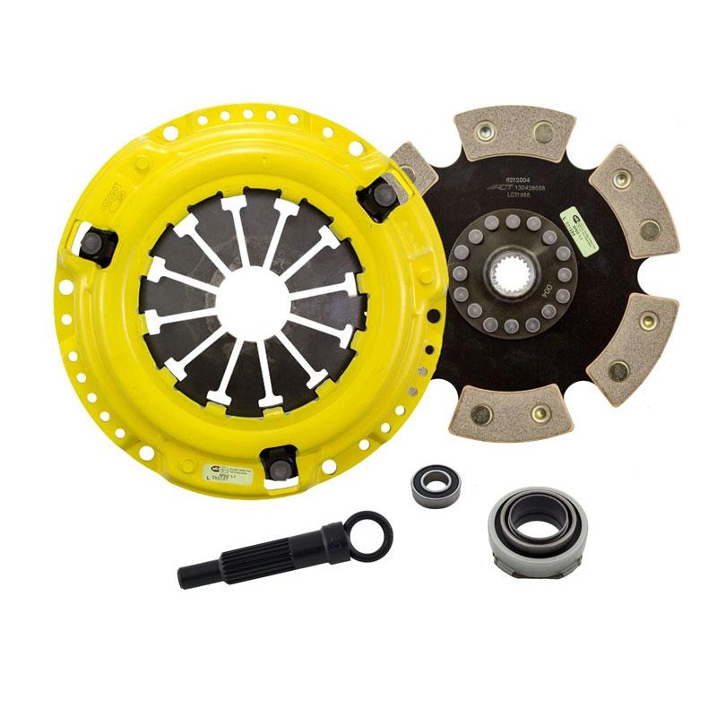 ACT MaXX/Race Rigid 6 Pad Kit | 1989-1991 Honda Civic (HW4-XXR6)