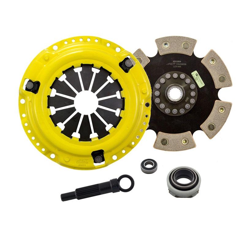 ACT Sport/Race Rigid 6 Pad Kit | 1989-1991 Honda Civic (HW4-SPR6)