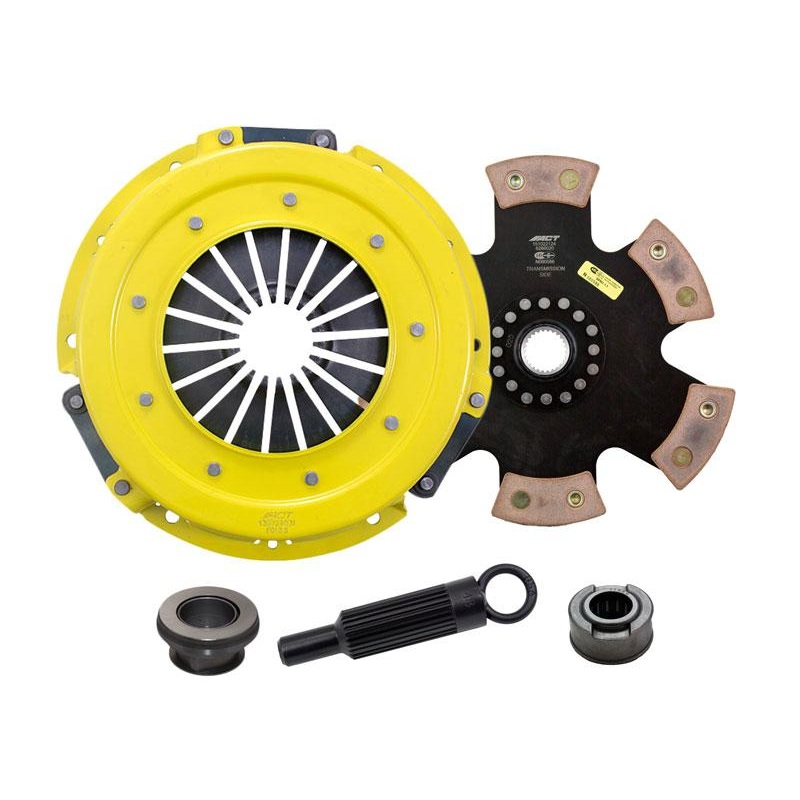 ACT Sport/Race Rigid 6 Pad Kit | 1986-1995 Ford Mustang (FM4-SPR6)