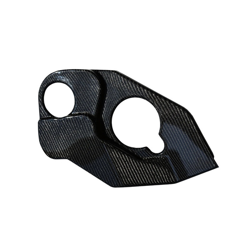 Rexpeed Carbon Fiber Coolant Cover-Gloss | 2020-2022 Toyota Supra (TS41)