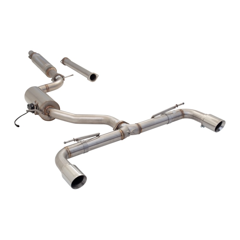 Xforce Catback Exhaust System With Varex Mufflers | 2022 Volkswagen GTI Mk8 (ESVW10VKCS)