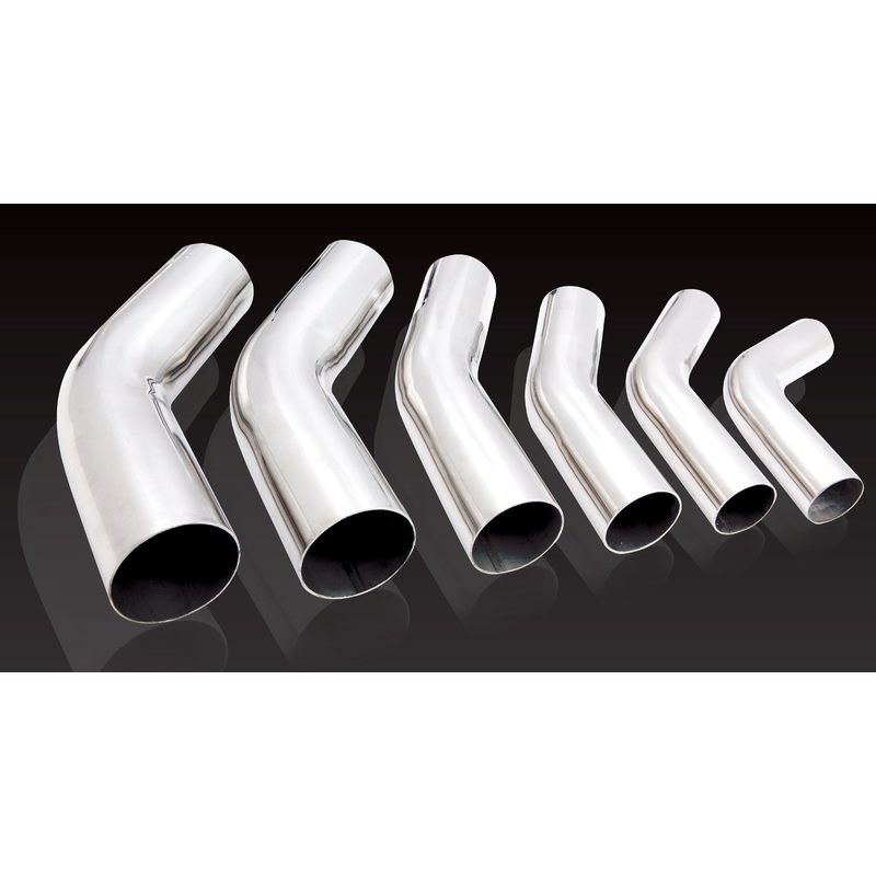 Xforce Mandrel Bend 304SS Polished 2.5" 1.5D 6" Leg (MS250)