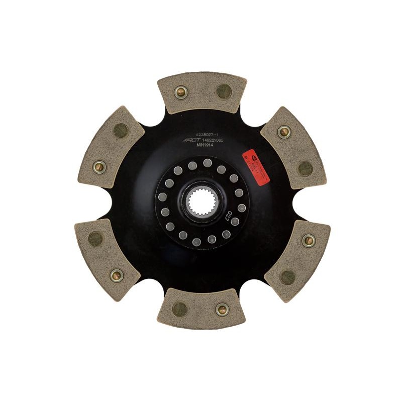 ACT 6 Pad Rigid Race Disc | Multiple Fitments (6228027-1)