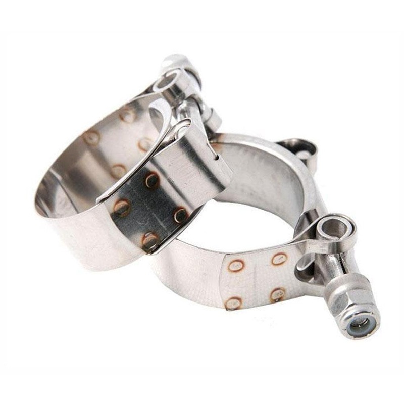 Hybrid Racing 38MM to 42MM Adjustable T-Bolt Hose Clamp (HYB-TBC-00-02)