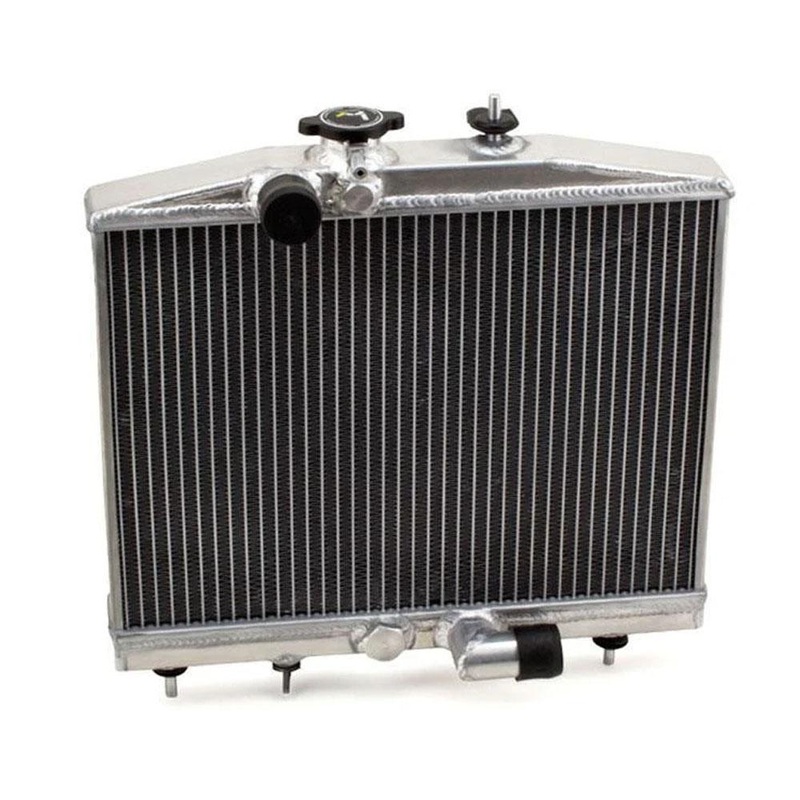 Hybrid Racing K-Swap Halfsize Radiator | 1996-2000 Honda Civic (HYB-RAD-01-06)