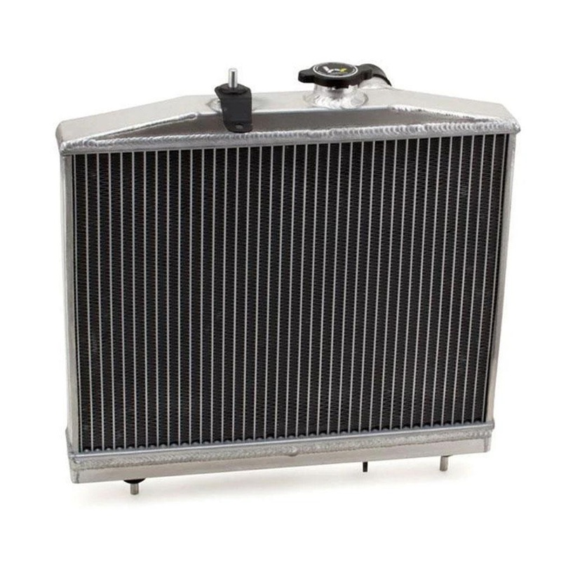 Hybrid Racing K-Swap Halfsize Radiator | 92-95 Honda Civic / 93-97 Civic Del Sol (HYB-RAD-01-05)