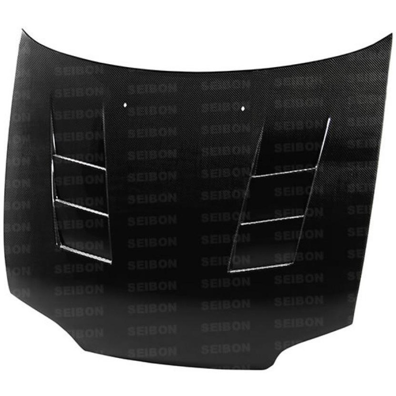 Seibon TS-Style Carbon Fiber Hood | 1992-1995 Honda Civic 2DR/3DR (HD9295HDCV2D-TS)