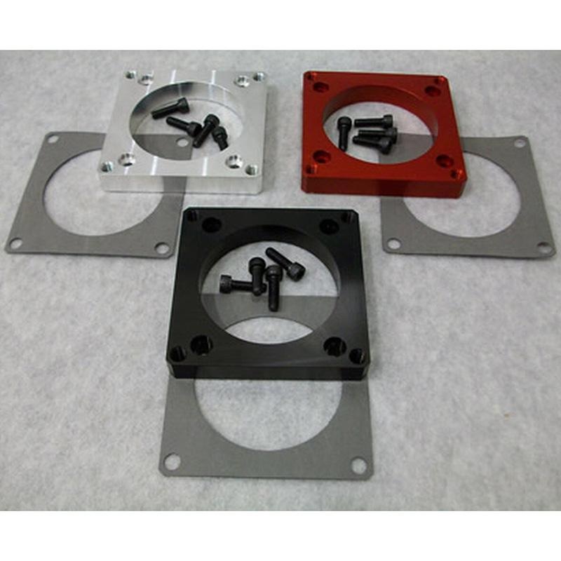 Boomba 75mm Throttle Body to Mustang 4.6 Adapter | 2001-2006 Mitsubishi Evo 7-9 (002-05-010)
