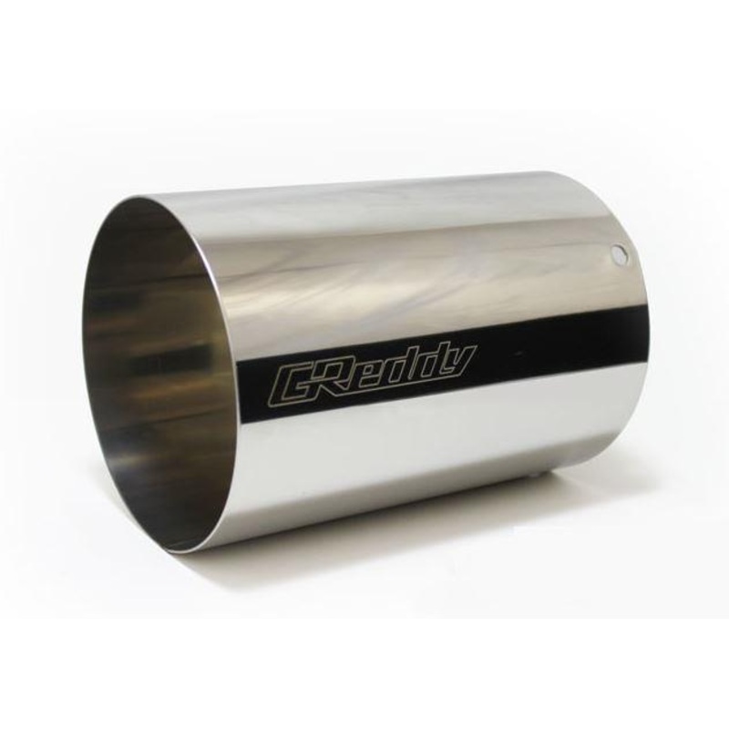 GReddy Revolution RS SS Exhaust Tip - 115mm Diameter/170mm Length (11001142)