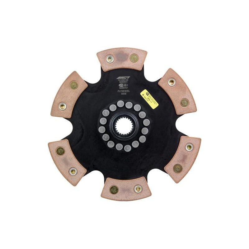 ACT 6 Pad Rigid Race Disc | 1991-1998 Porsche 911 (6240031)