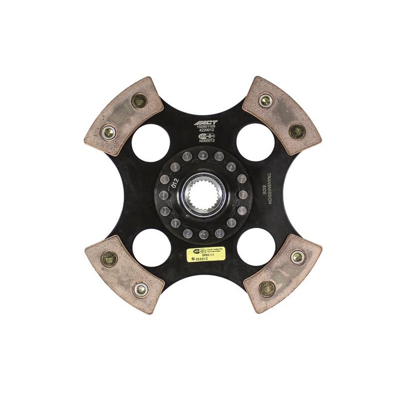 ACT 4 Pad Rigid Race Disc | 1990-1991 Acura Integra (4220012)