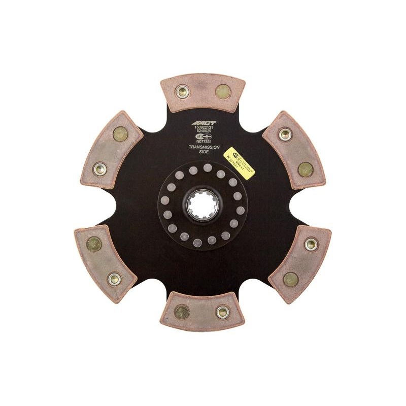 ACT 6 Pad Rigid Race Disc | 2001-2006 BMW M3 (6240029)