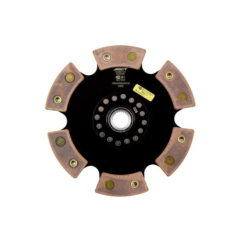 ACT 6 Pad Rigid Race Disc | Multiple Fitments (6224006)