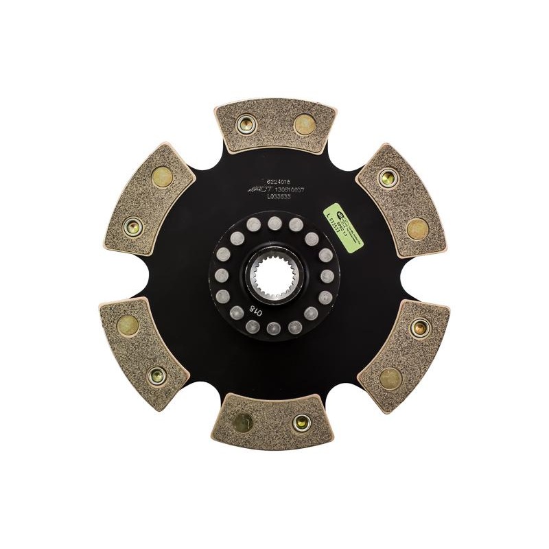 ACT 6 Pad Rigid Race Disc | Multiple Fitments (6224018)