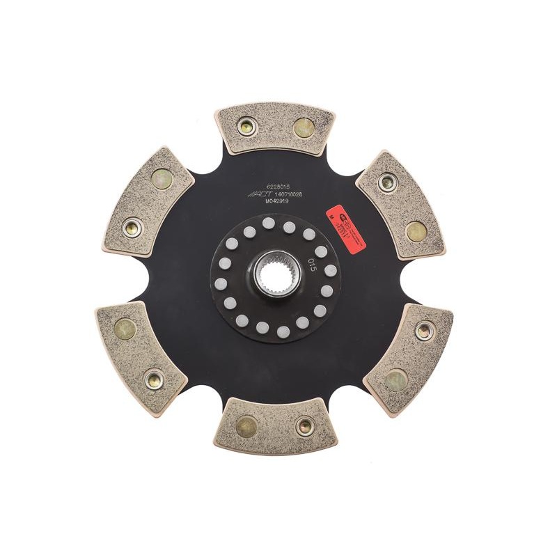 ACT 6 Pad Rigid Race Disc | Multiple Fitments (6228015)