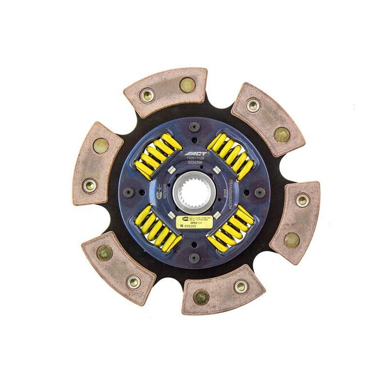 ACT 6 Pad Sprung Race Disc | 2006-2015 Mazda MX-5 Miata (6224208)