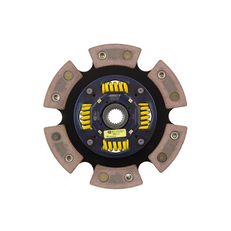 ACT 6 Pad Sprung Race Disc | Multiple Fitments (6214104)