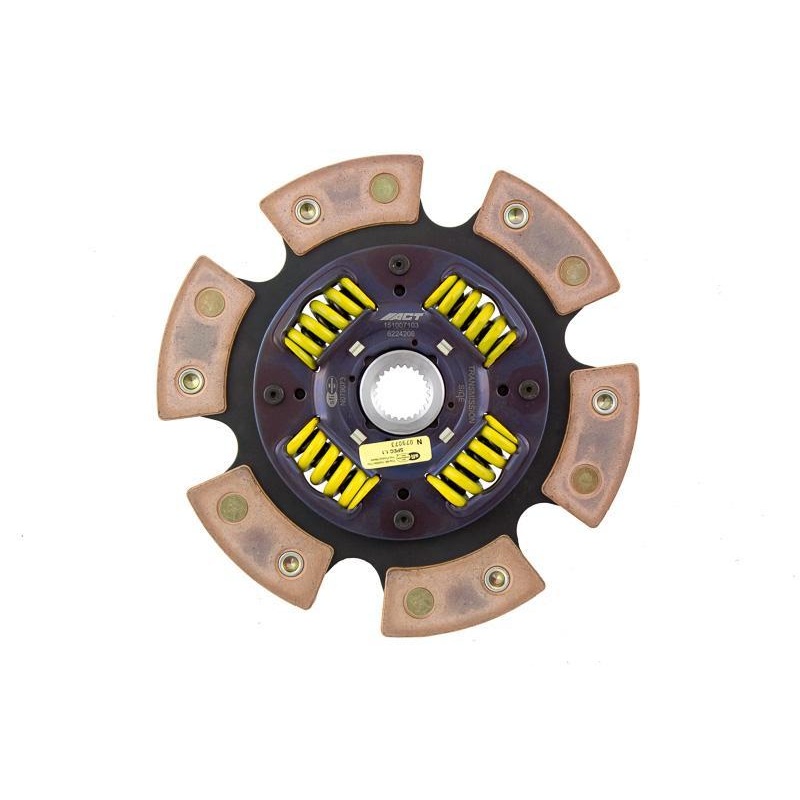ACT 6 Pad Sprung Race Disc | Multiple Fitments (6224206)