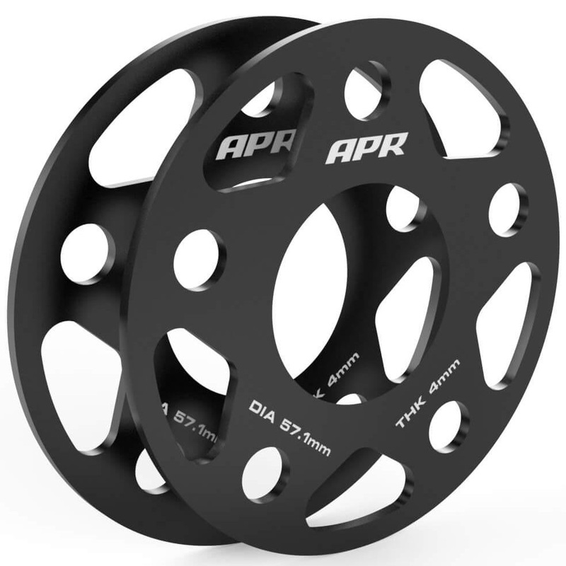 APR 4mm Wheel Spacers Pair | 5x112 Bolt Pattern / 57.1mm CB (MS100151)