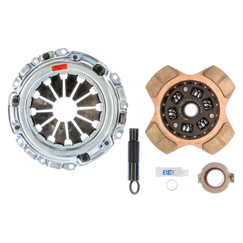 Exedy Stage 2 Cerametallic Clutch w/ 4 Puck Disc | 2006-2011 Honda Civic / 2002-2006 Acura RSX (08951P4)