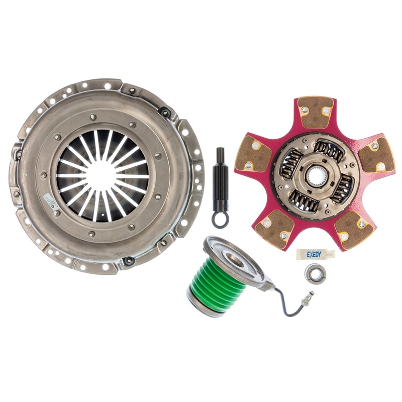 Exedy Stage 2 Cerametallic Clutch w/ Paddle Style Disc & Hydraulic CSC Slave Cylinder | 2005-2010 Ford Mustang (07956PCSC)