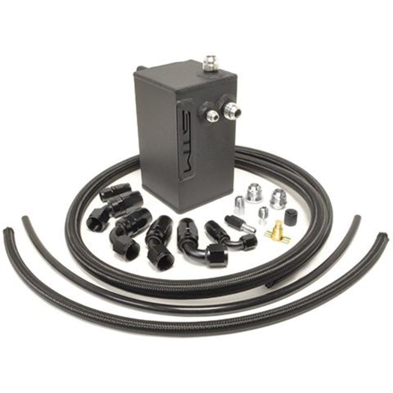 STM V2 Sealed Oil Catch Can | 2003-2006 Mitsubishi Evo 8/9 (STM-EVO89-SLD)