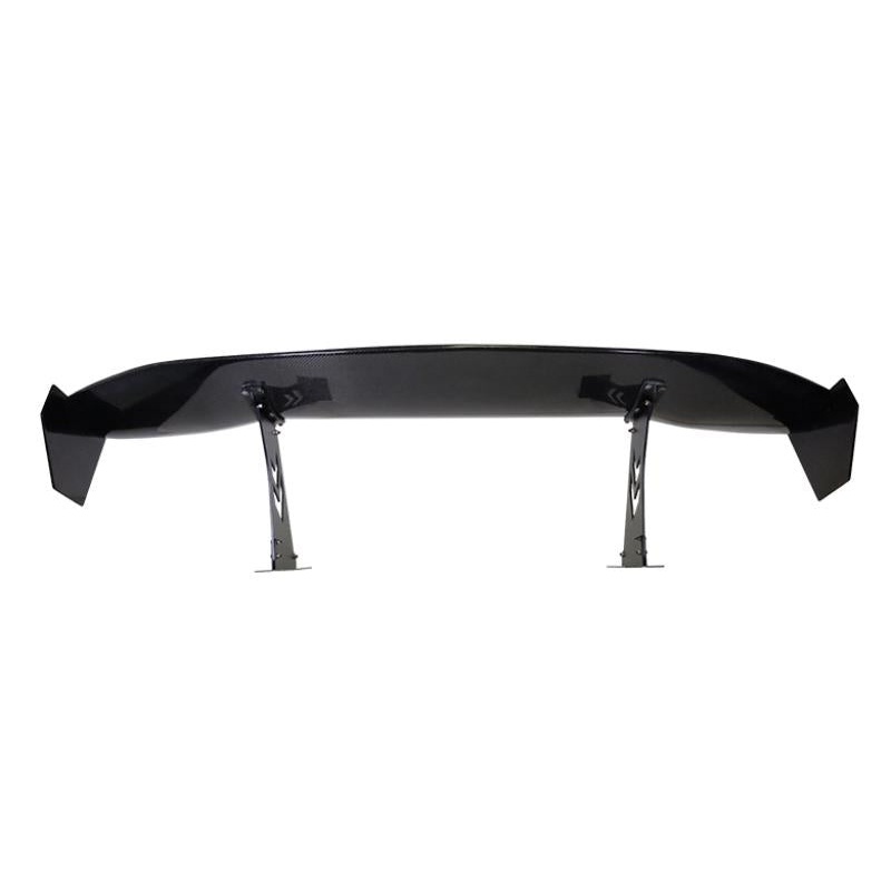 NRG Carbon Fiber 69in Spoiler - NRG Logo / Stand Cut Out / Large Side Plate (CARB-A691NRG)
