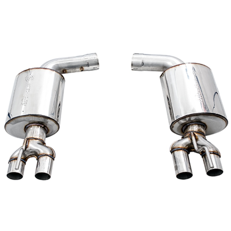 AWE Quad Tips Track to Touring Exhaust Conversion Kit | 2017-2022 Dodge Challenger 6.4L/6.2L (3820-41018)