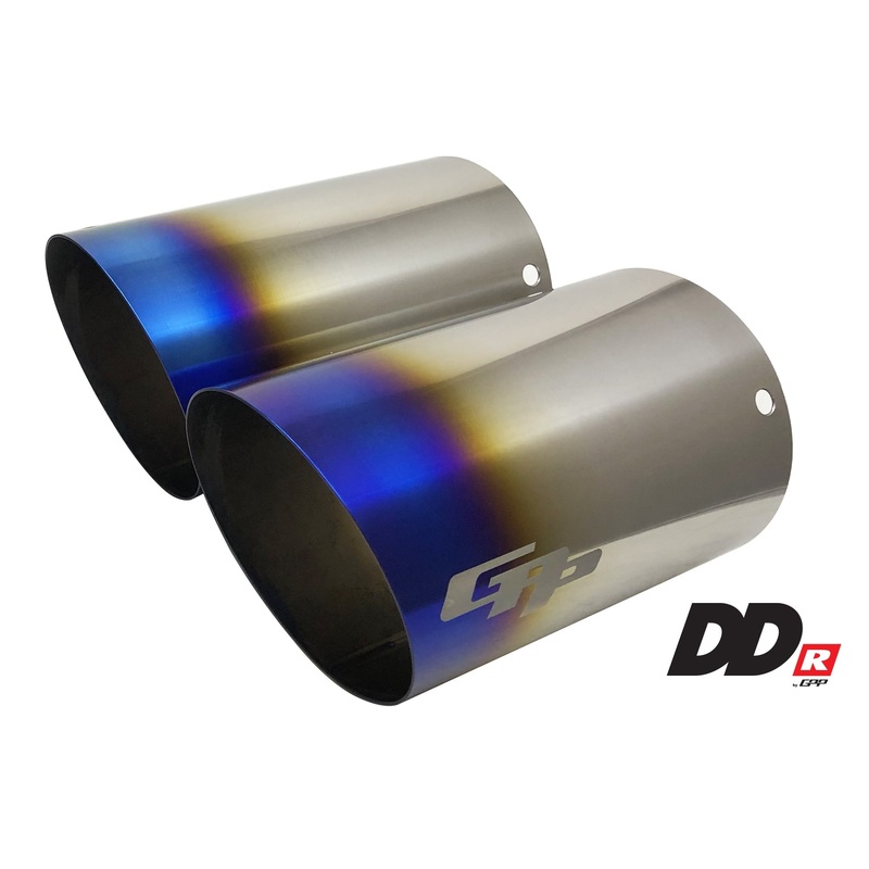 GReddy DD-R Burnt Titanium Tips | Universal  (11002602)