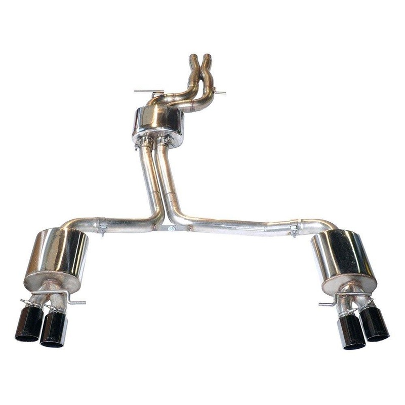 AWE Track Cat-Back Exhaust | 2008-2011 Audi A5 B8 3.2L (3020-33020)