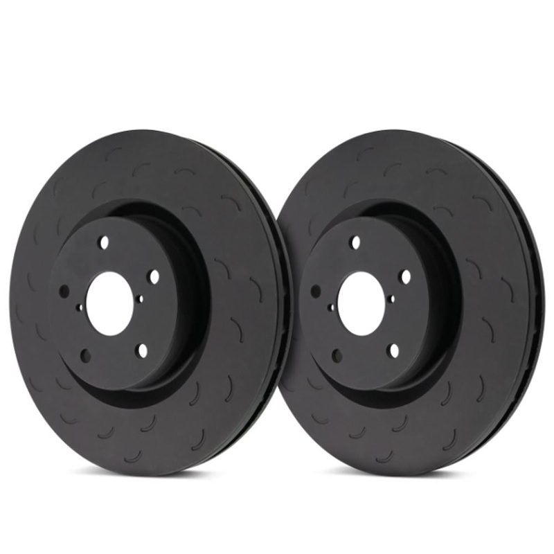 Hawk Talon Slotted Only Solid 9.88" Rotor Set | Multiple Mazda Fitments (HTS5207)