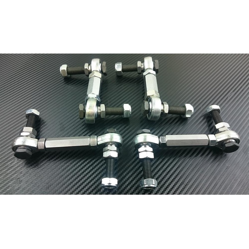 P2M Front & Rear Sway Bar End Link Combo Set | 2003-2008 Nissan Z33 350Z/G35 (P2-SBLCMBZ33-HC)