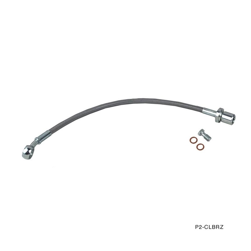 P2M Steel Braided Clutch Line | 2013-2015 Subaru BRZ (P2-CLBRZ)