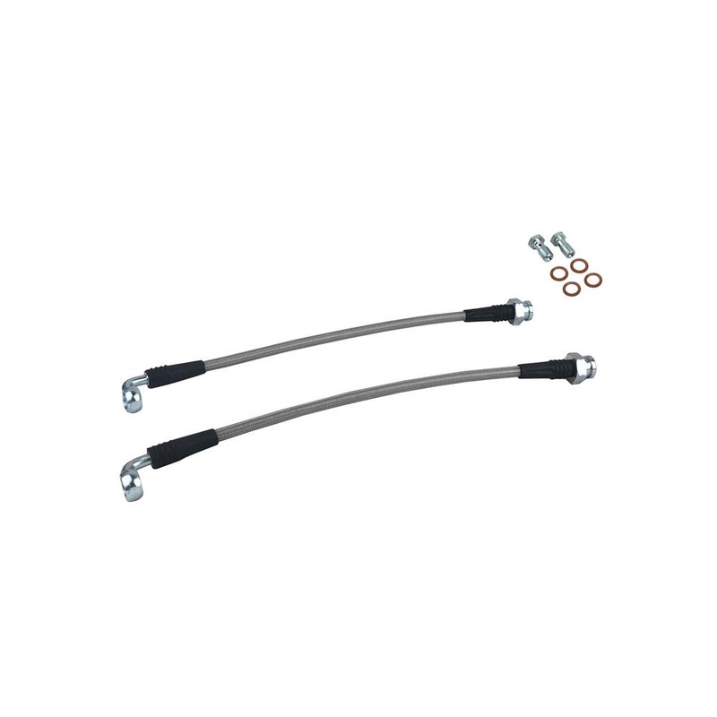 P2M Steel Braided Rear Brake Lines | 2003-2008 Nissan Z33 350Z (P2-350ZRR)