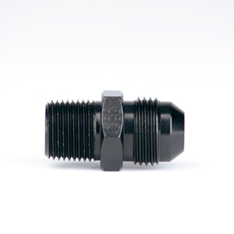 Aeromotive 3/8in NPT / AN-08 Male Flare Adapter fitting (15616)