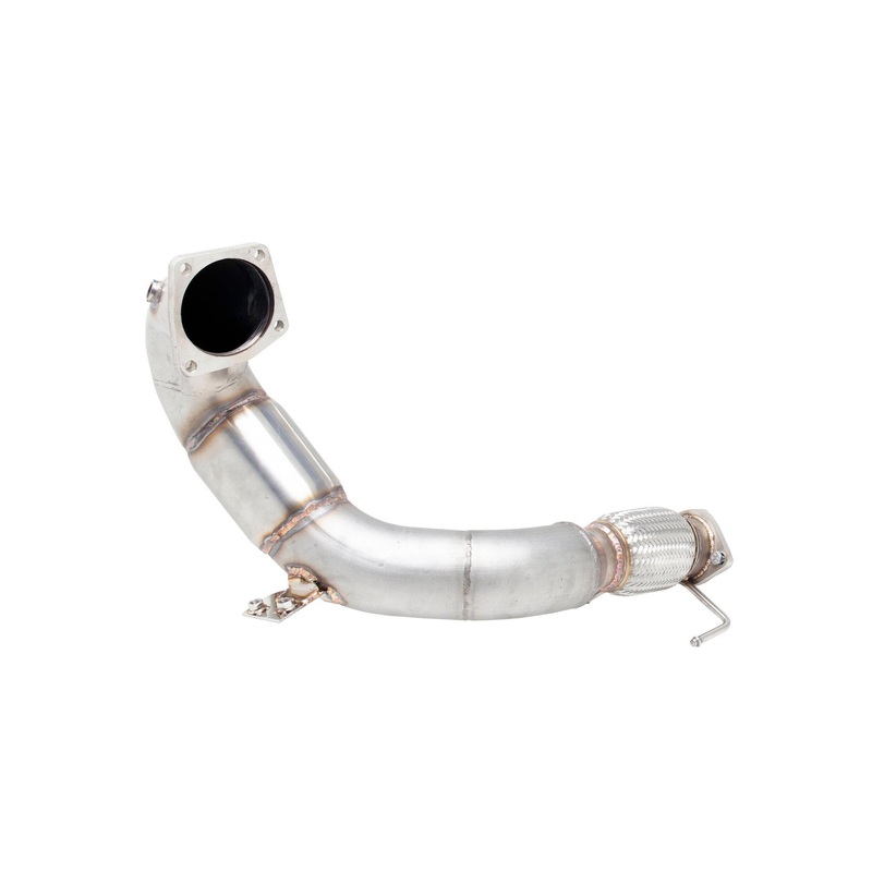 XForce 4" Turbo Downpipe with Hi-Flow Cat | 2019+ Hyundai Veloster N (ES-HY30N-KITB)