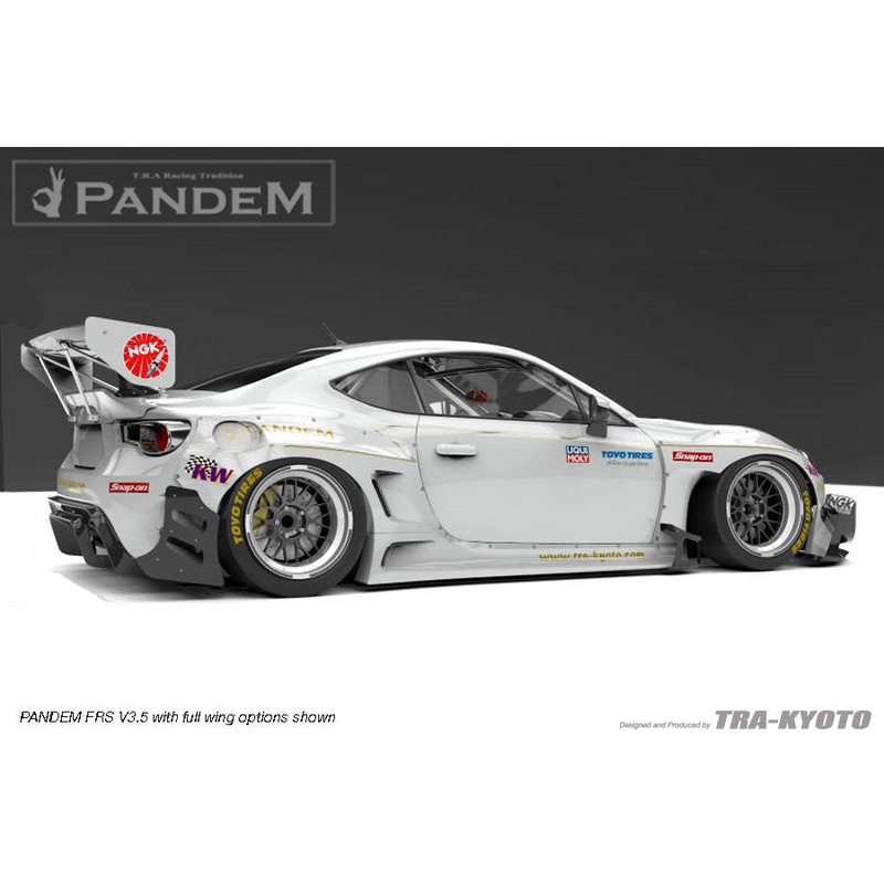 GReddy 86/FRS/BRZ V3.5 Pandem Front Splitter | 2013-2021 Subaru BRZ/Scion FR-S/Toyota 86  (17010282)