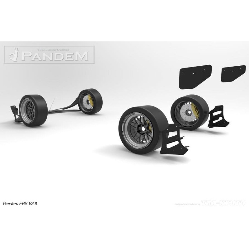 GReddy Pandem Wide Body V3.5 Rear Canards | 2013-2016 Scion FR-S  (17010284)