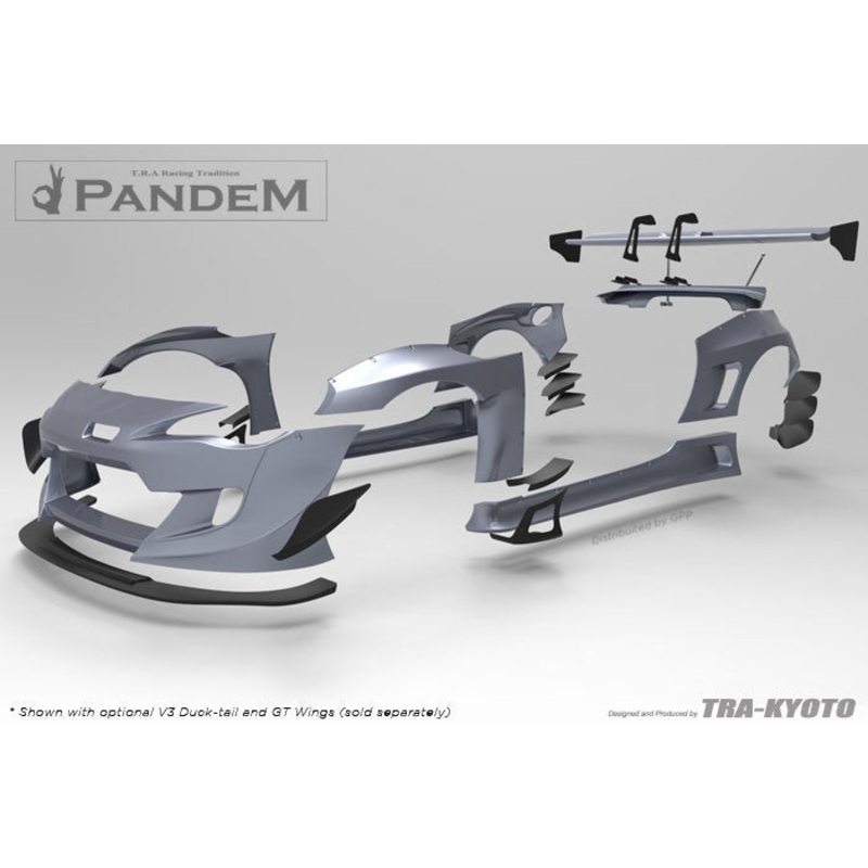 GReddy Pandem Wide Body V3 Front Bumper | 2013-2016 Scion FR-S  (17010271)