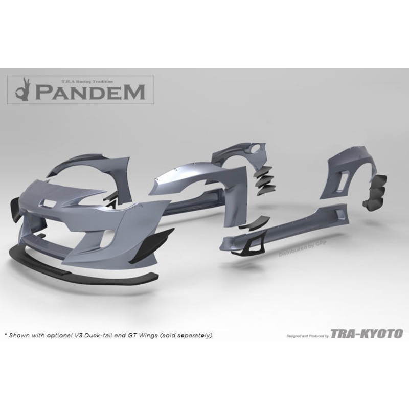 GReddy Pandem Wide Body V3 Rear Diffuser | 2013-2016 Scion FR-S  (17010276)