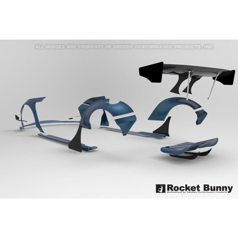 GReddy Rocket Bunny Front Lip | 2015+ Lexus RC F  (17010252)
