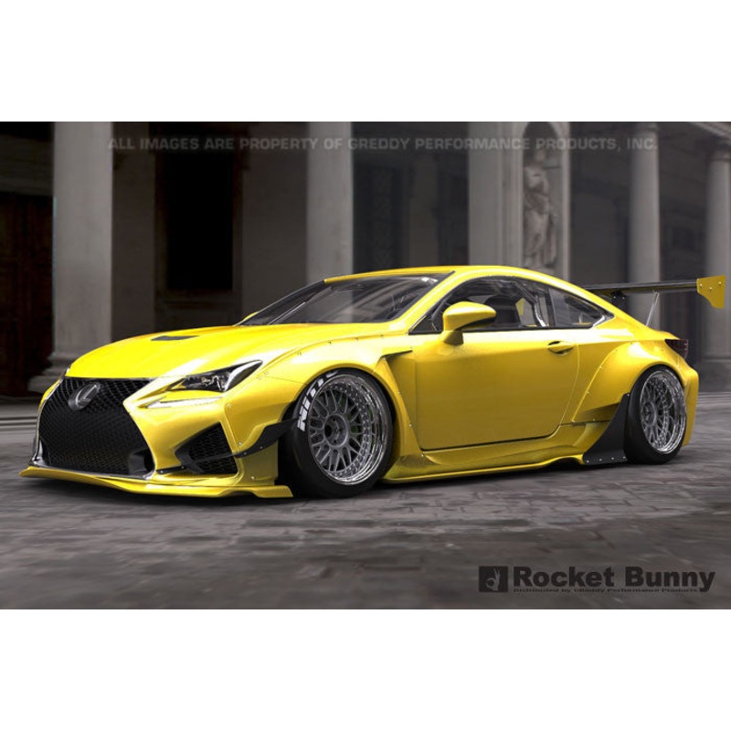 GReddy Rocket Bunny Front Over-Fenders +45mm | 2015+ Lexus RC F  (17010255)