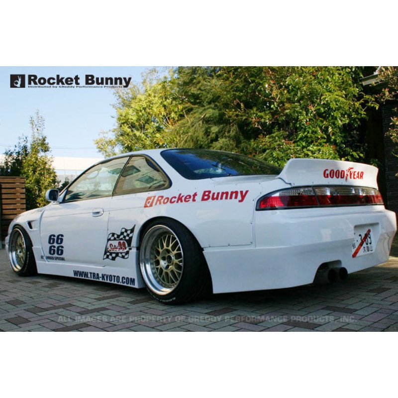 GReddy Rocket Bunny Front Wide Fenders Ver. 1 | 1994-1996 Nissan 240SX  (17020254)