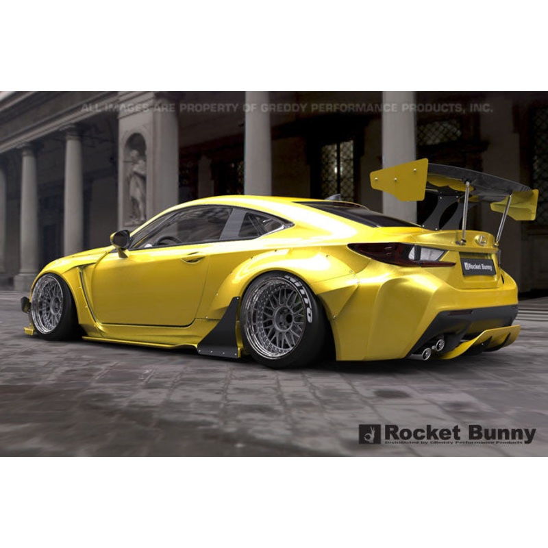 GReddy Rocket Bunny Side Skirts | 2015+ Lexus RC F  (17010253)