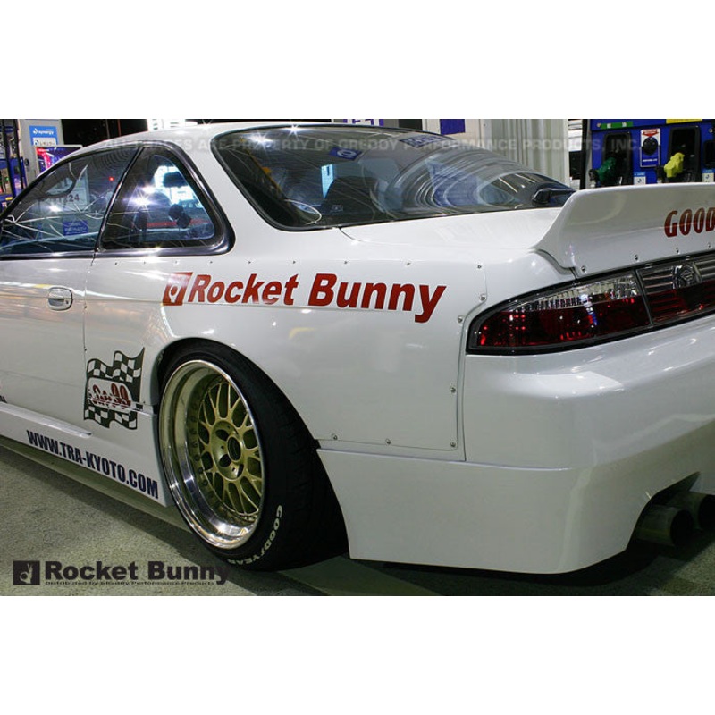 GReddy Rocket Bunny V1 Side Skirts | 1995-1998 Nissan 240SX  (17020252)