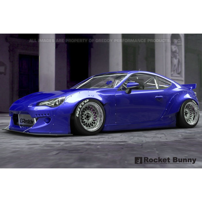 GReddy Version 2 GReddy X Rocket Bunny Aero Front Splitter Only | 2013-2016 Scion FR-S  (17010237)