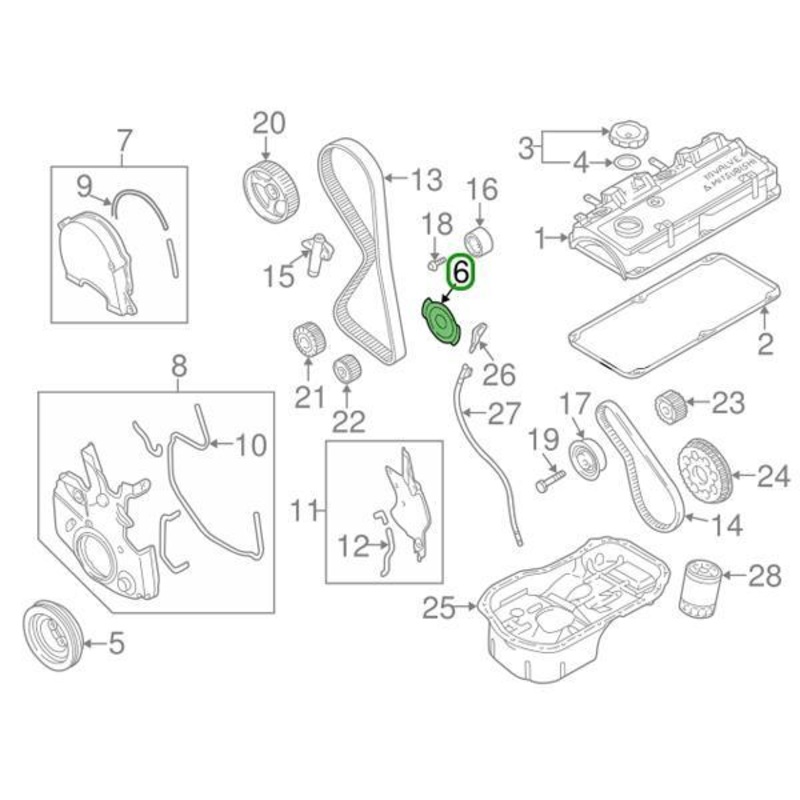 Mitsubishi OEM Crank Trigger Plate | Multiple Fitments (1840A006)